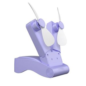 پنکه رومیزی مدل دو فن folded کد 02 ظرفیت 500 میلی آمپر ساعت